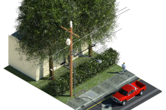 ROW Aerial OSP Installation