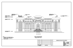 Building Elevation depicting the proposed installation of rooftop equipment and antennas.